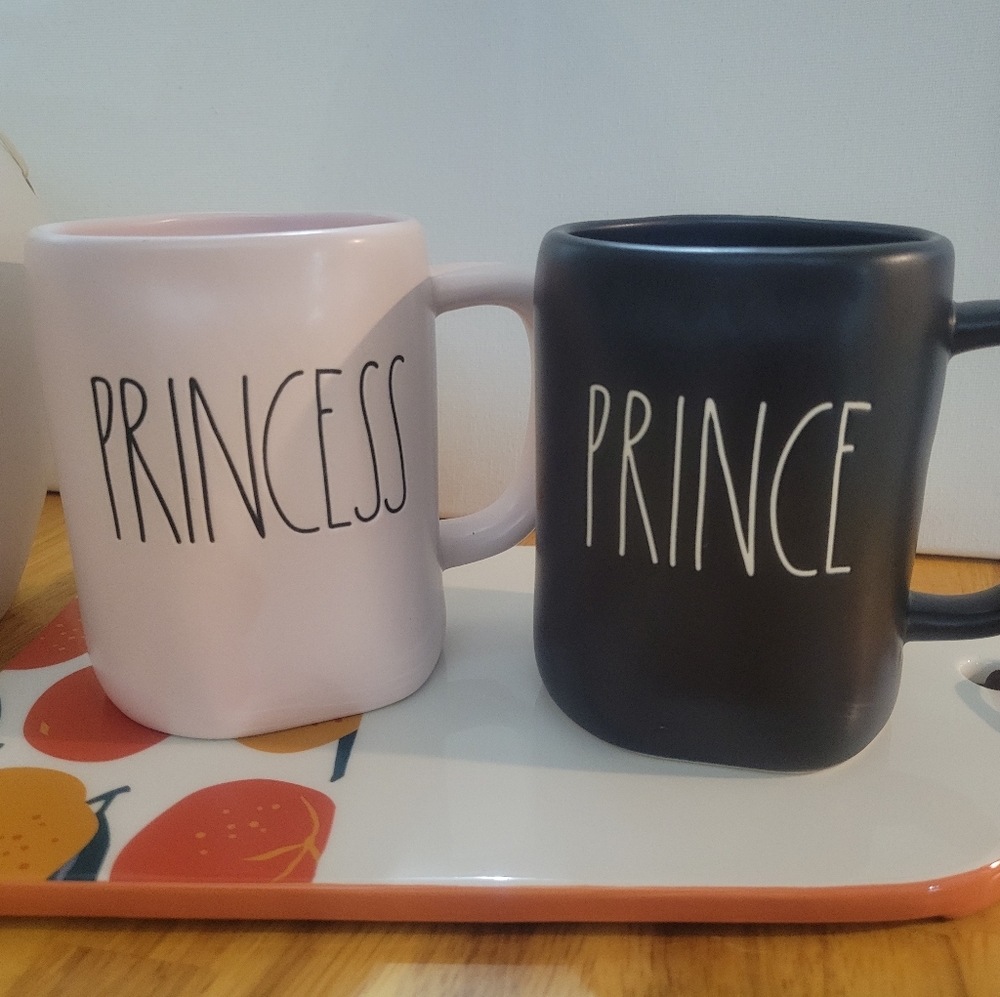 Prince and Princess Mug Set